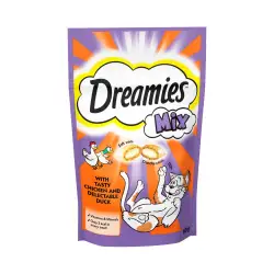Dreamies Mix Cat Treat Biscuits with Chicken and Duck 60g